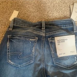Boyfriend mid rise jeans